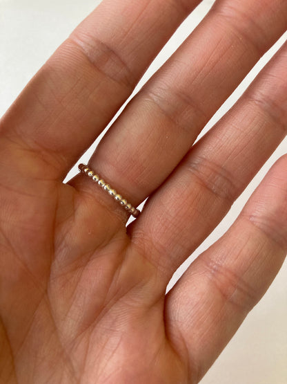Interrupted Flow Dots Ring