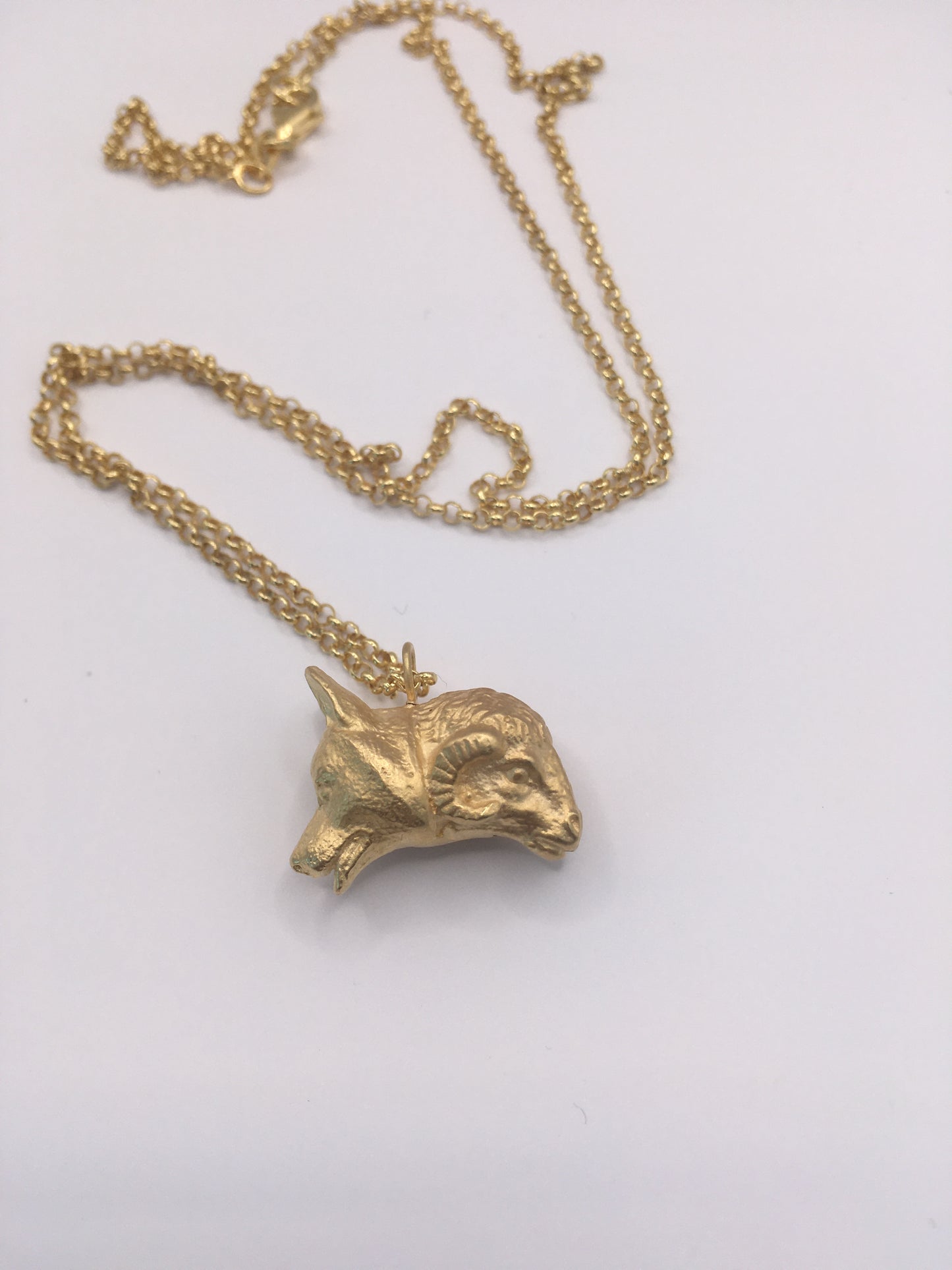 Sheep and Wolf necklace