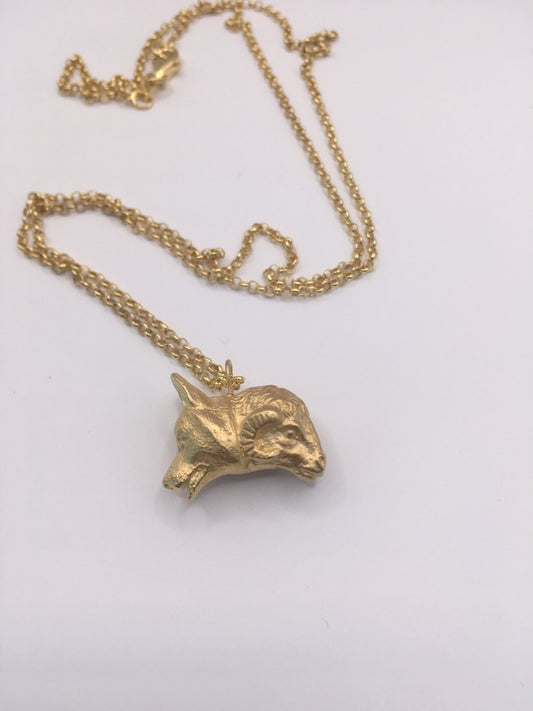 Sheep and Wolf necklace