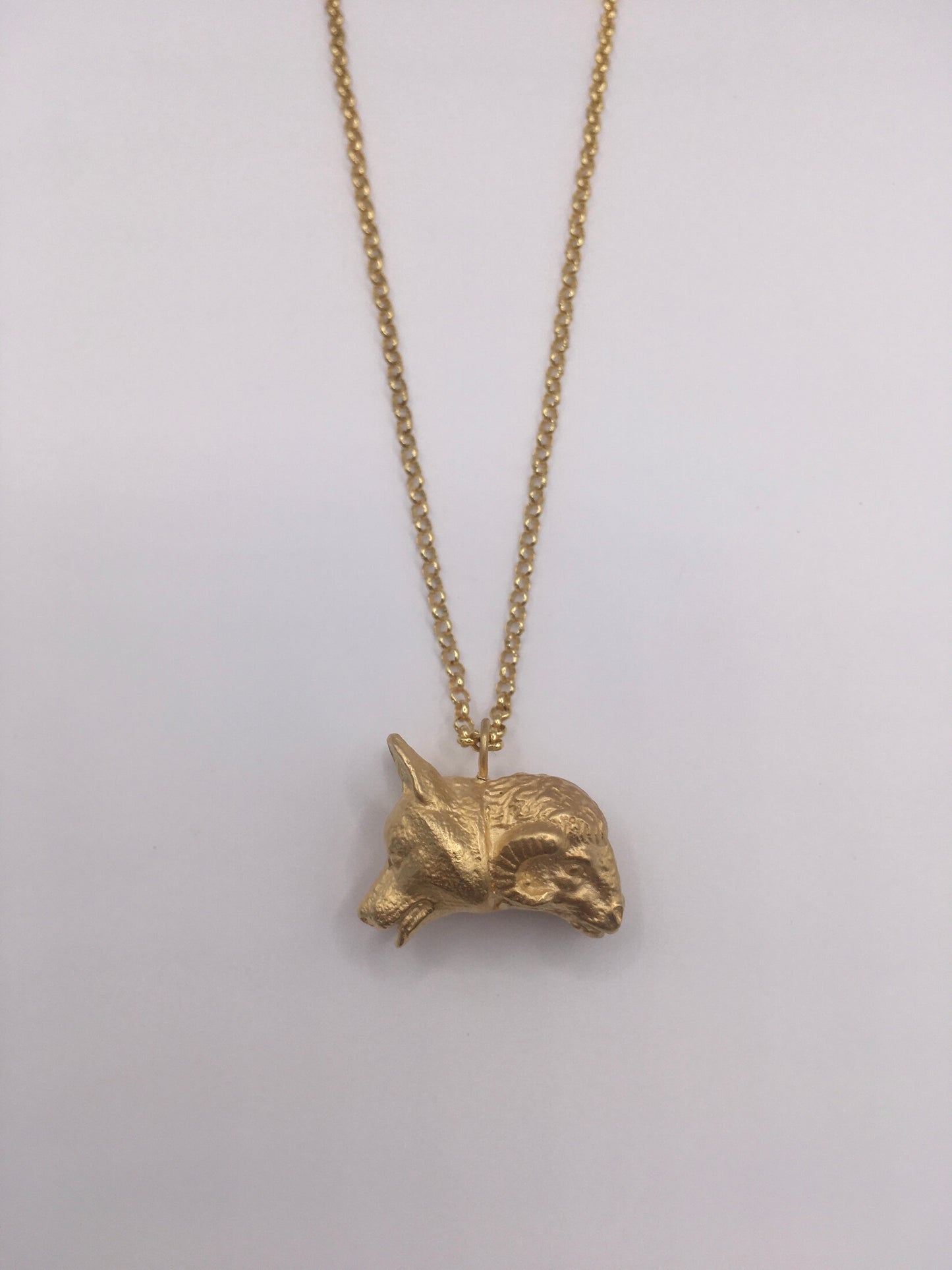 Sheep and Wolf necklace